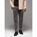 Pánské kalhoty OMBRE OM-PADP-0217 GREY S