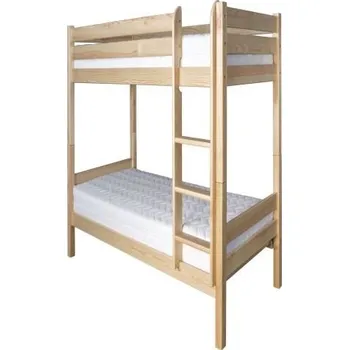 Postel Patrová postel NATÁLIE LK136, 80 cm, přírodní borovice