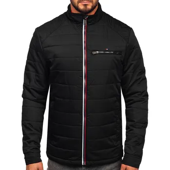 Černá pánská přechodová bunda Bolf 2060 - 3XL