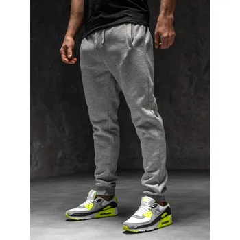 Pánská móda Šedé pánské jogger tepláky Bolf XW01-C - 2XL