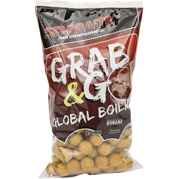 Boilies Starbaits - Boilies Grab&Go Global, 1kg, 20mm - Banana Cream