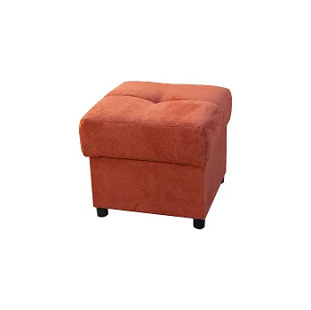 Taburet ALFA taburet - látka Brooklyn brick-TERAKOTA (FE) - kolekce "E" (K250)AKČNÍ LÁTKA