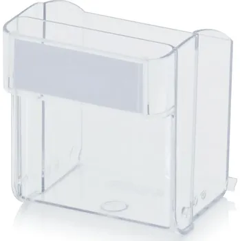 paleta Perforované etikety pro vyklápěcí boxy - Dopravní bílá - materiál: papír 170 g/m² - PE 3