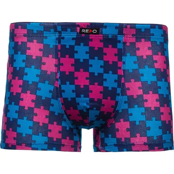 Boxerky Vínové pánské boxerky Bolf 1BE726 - 3XL