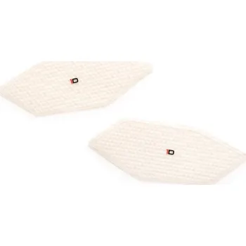 Polep vozidla Puig Kneepads Anti-Slip Yamaha YZF-R6 (08-16) Čirá (W)