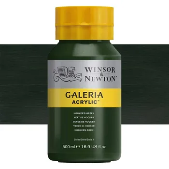 Výtvárné potřeby Akrylová barva Winsor & Newton 500ml - Hooker's Green
