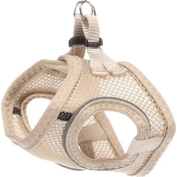 Postroj pro psa Postroj FLAMINGO Step & Go Bento béžový (XXS) 22-23x24-25cm