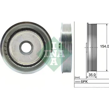 Řemenice, klikový hřídel Schaeffler INA 544 0112 10