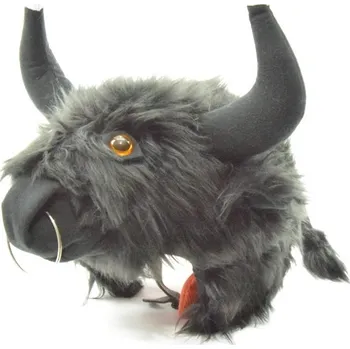 Jezdecká přilba Velforia Návlek na lyžařskou helmu – Býk