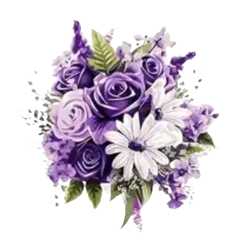 Nažehlovací obrázek - kytice s gerberami