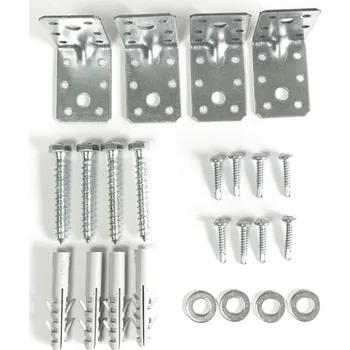 Skleník LEGI Kotevní sada do betonu pro skleníky s jeklovou konstrukcí