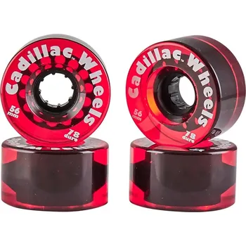 Skateboard Cadillac Mini 4-balení Kolečka (56mm|Červená)