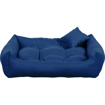 Pelíšek pro psa BOHO obdélníkový pelech pro psa, modrý - 130 cm x 110 cm