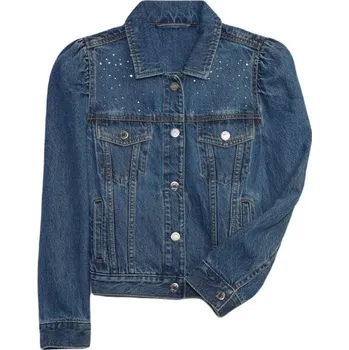 Dívčí bunda Dívčí bunda GAP JKT - PUFF L Modrá