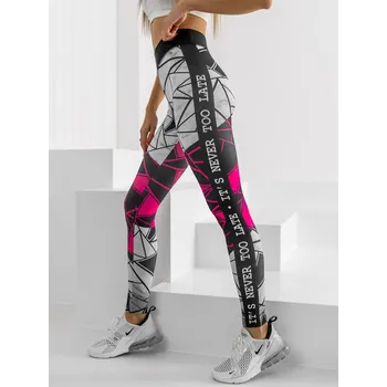 Dámské legíny Růžové dámské legíny Bolf 20432 - M