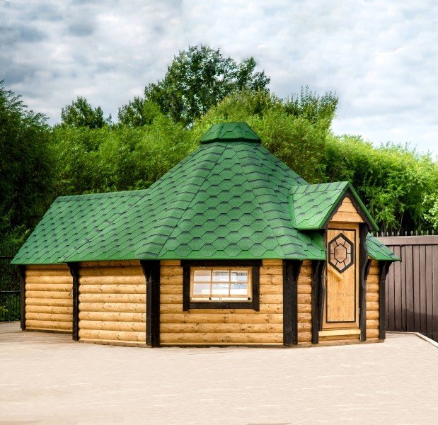 V-WOOD Zahradní kempingový domek Sága 16,5 Plus