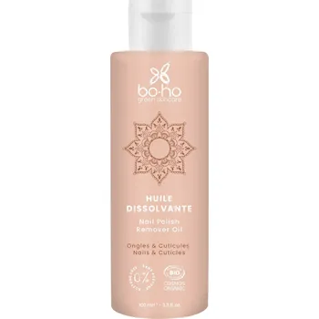 Lak na nehty Boho Green Make-Up Bio odlakovač na nehty bez acetonu 100 ml