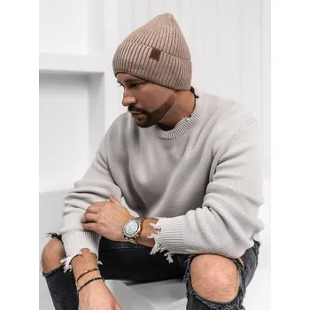 Čepice Hnědá pánská zateplená zimní čepice Bolf 387046 - One size