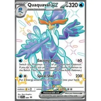 Karetní hra Pokémon SVP 084 Quaquaval ex - Black Star Promos