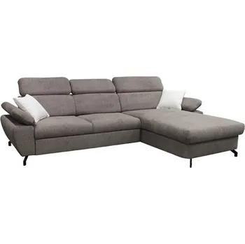 Sedací souprava OPTIMAL II TRENDY - Pravá sedací souprava látka HNĚDÁ BUBBLE 4/ polštářky BUBLE 1 (OMEGA=3BALÍKY )(FI) kolekce - "F"(K250) NOVÁ LÁTKA