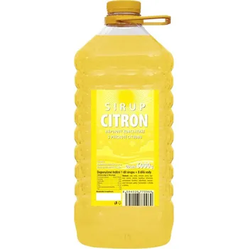 Sirup Podorlická sodovkárna - Sirup Citron 6kg (5l)