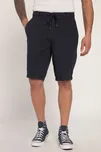 Bermudy, lněný vzhled, ležérní střih, elastický pas, plus size móda, 815197130-1455