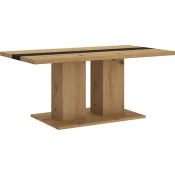 Konferenční stolek RIKOLA 2 - konferenční stolek, lamino Dub ARTISAN/Černá (BOSTON AR10=1BALÍK) "LP" (K150)