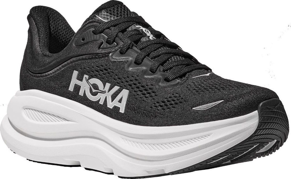 Hoka Bondi 9 M 1162011-BWHT - black/white 46