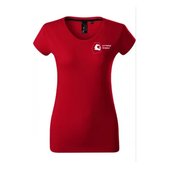 Dámské tričko Vycházkové triko dámské - Lvi Praha - červené Velikost: M