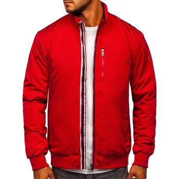 Pánská bunda Červená pánská přechodová bunda Bolf XW031A - L