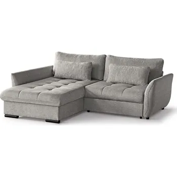 Sedací souprava CANDY NEW - Levá rohová sedací souprava - látka Capuccino -BUBBLE 03 - kolekce "MRS"(CAFU L=3 BALÍKY)(K250)NOVINKA