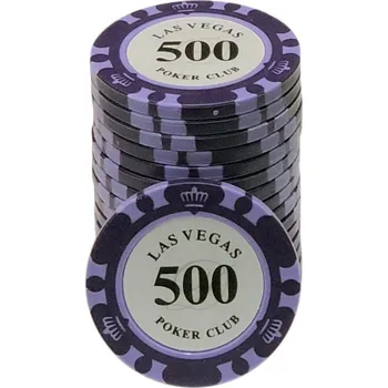 Pokerový žeton Kusový žeton na poker Las Vegas Pokerclub 500