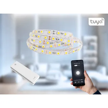 LED osvětlení CLICK SET DIM CW WHITE - SMART SET vypínače se studeným bílým LED páskem (5m)