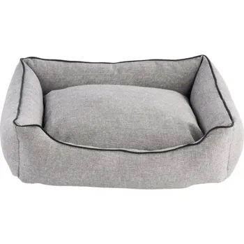 Pelíšek pro psa COZY obdélníkový pelech pro psa, šedá - 90 cm x 75 cm