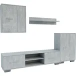 Obývací stěna ZETA barva industrial