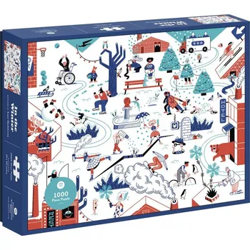 Puzzle Chronicle Books Puzzle V zimě 1000 dílků