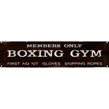Obraz Cedule Boxing Gym