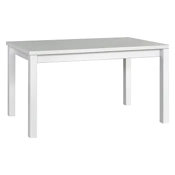 Jídelní stůl MADONA 1 - jídelní stůl rozkládací lamino Bílá (borovice andersen) (MODENA 1) - kolekce "DRE" (K150-E)