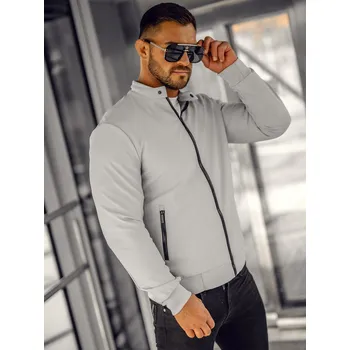 Šedá pánská přechodová bunda Bolf EC955 - S