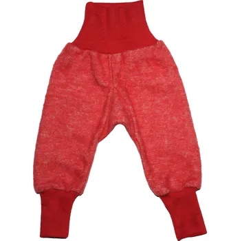 Rostoucí dětské kalhoty merino fleece Cosilana červené Velikost: 86/92