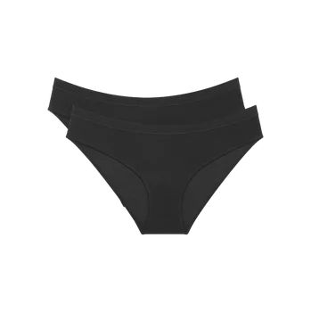 Oblečení a móda Dámské kalhotky Sense of Modal Tai 2P - BLACK - černé 0004 - TRIUMPH BLACK XL