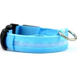 Palkar svítící obojek z popruhu pro psy 18-27 cm x 15 mm modrá (Palkar svítící obojek z popruhu pro psy 18-27 cm x 15 mm modrá)