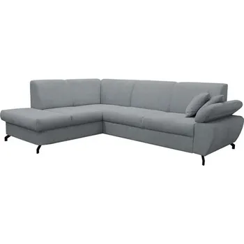 Sedací souprava CORIAL -LEVÁ sedací souprava - látka ŠEDÁ Aragon 90 (CORA=2BALÍKY) kolekce (FI) (K250) NOVINKA