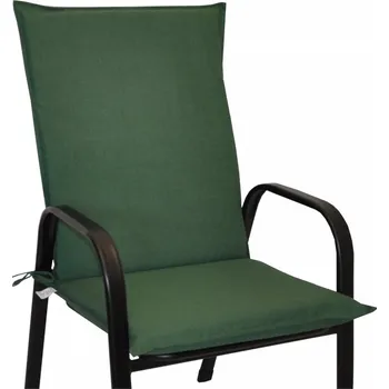 Podsedák Polstr na křeslo z tahokovu UNI - látka tmavě zelený melír