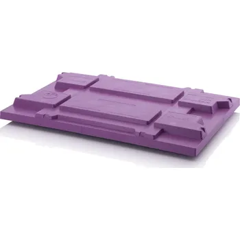 paleta Paletová víka KLT 121 x 81 x 8,4 cm - Signální fialová - materiál: PP - A 1208-1 BMW