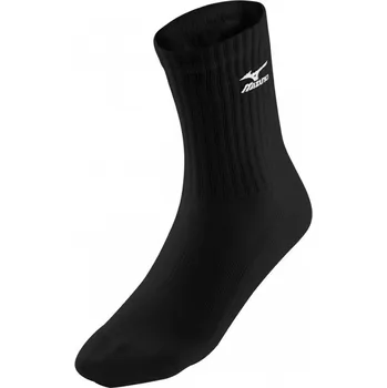 Pánské oblečení ponožky Mizuno Volley Socks Medium - černé Velikost: XL (12 - 14 UK / 47 - 49 EUR)