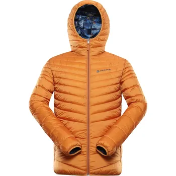 Alpine Pro EROM ORANŽOVÁ PÁNSKÁ OBOUSTRANNÁ BUNDA HI-THERM XS