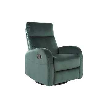 Křeslo OLIMPUS - relaxační křeslo mechanické- látka TM. ZELENÁ -Bluvel 78, Nosnost 150kg (S) (OLIMPVZ) (K150-Z)