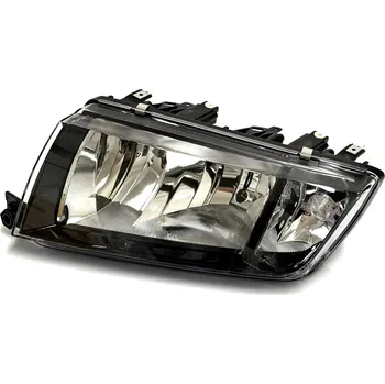 Přední světlomet Škoda Fabia-Přední světlo H7+H3 TYC černé pravé