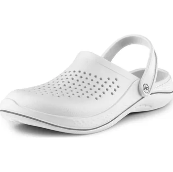 Pracovní obuv CXS Obuv nazouvák TREND, unisex, bílo-šedý, vel. 48